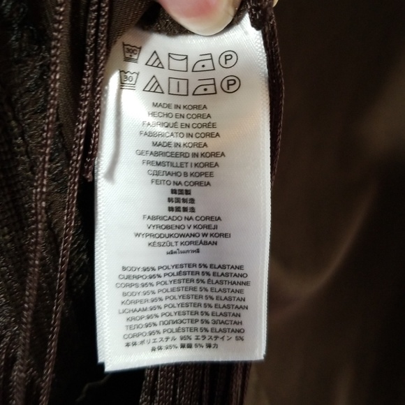 Michael Kors sleevless brown top fringe bottom - Picture 6 of 8